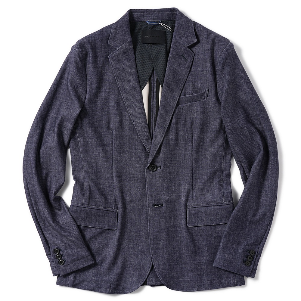 JUNHASHIMOTO ジュンハシモト JERSEY JACKET -U.S.O.DENIM- ジャージジャケット U.S.Oデニム 1032410008 INDIGO