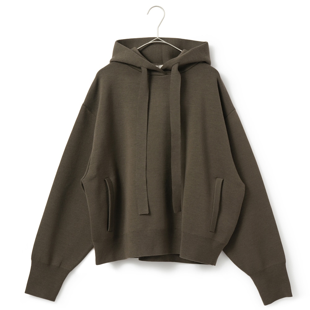 PROTAGONISTA プロタゴニスタ ニット フーディー PNT-KT-56 KHAKI