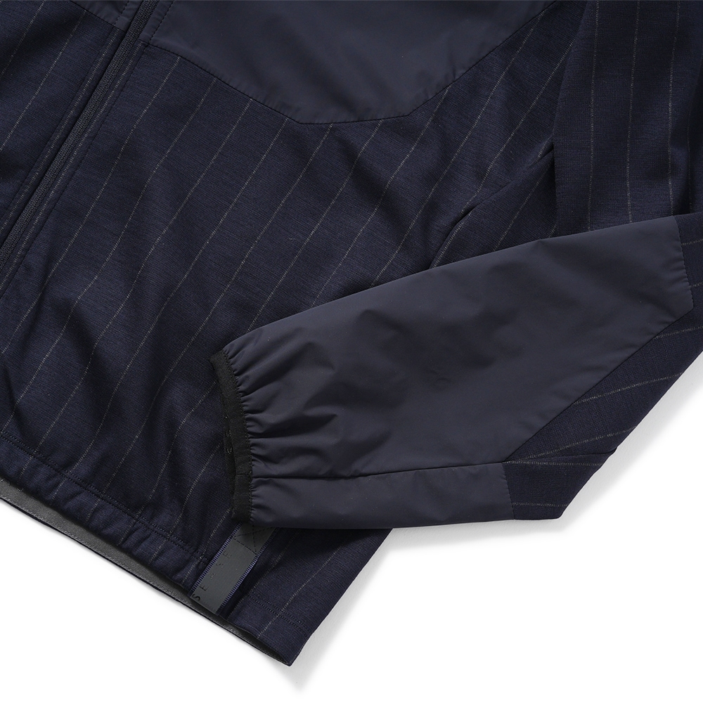 SEASE シーズ ZIPPED HOODIE HYBRID WH049/TJ232 ジップフーディ ハイブリッド B13 NAVY BLUE