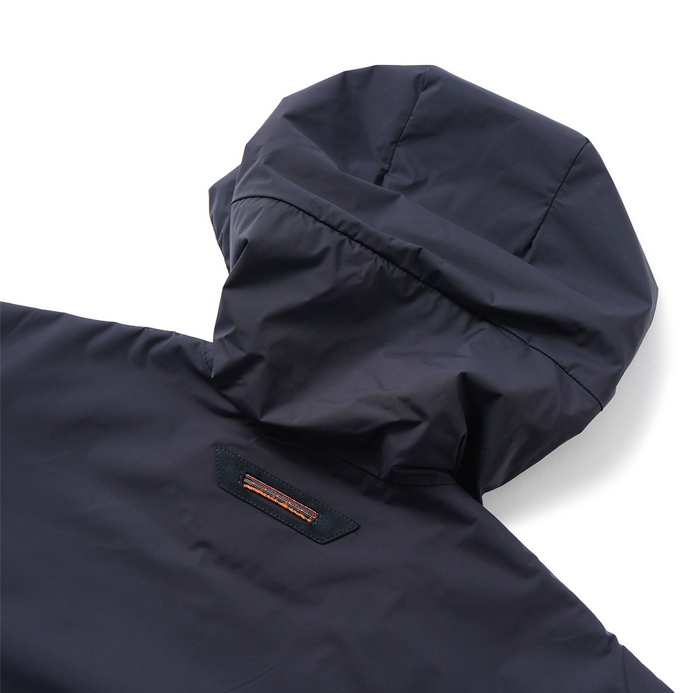 SEASE シーズ ZIPPED HOODIE HYBRID WH049/TJ232 ジップフーディ ハイブリッド B13 NAVY BLUE