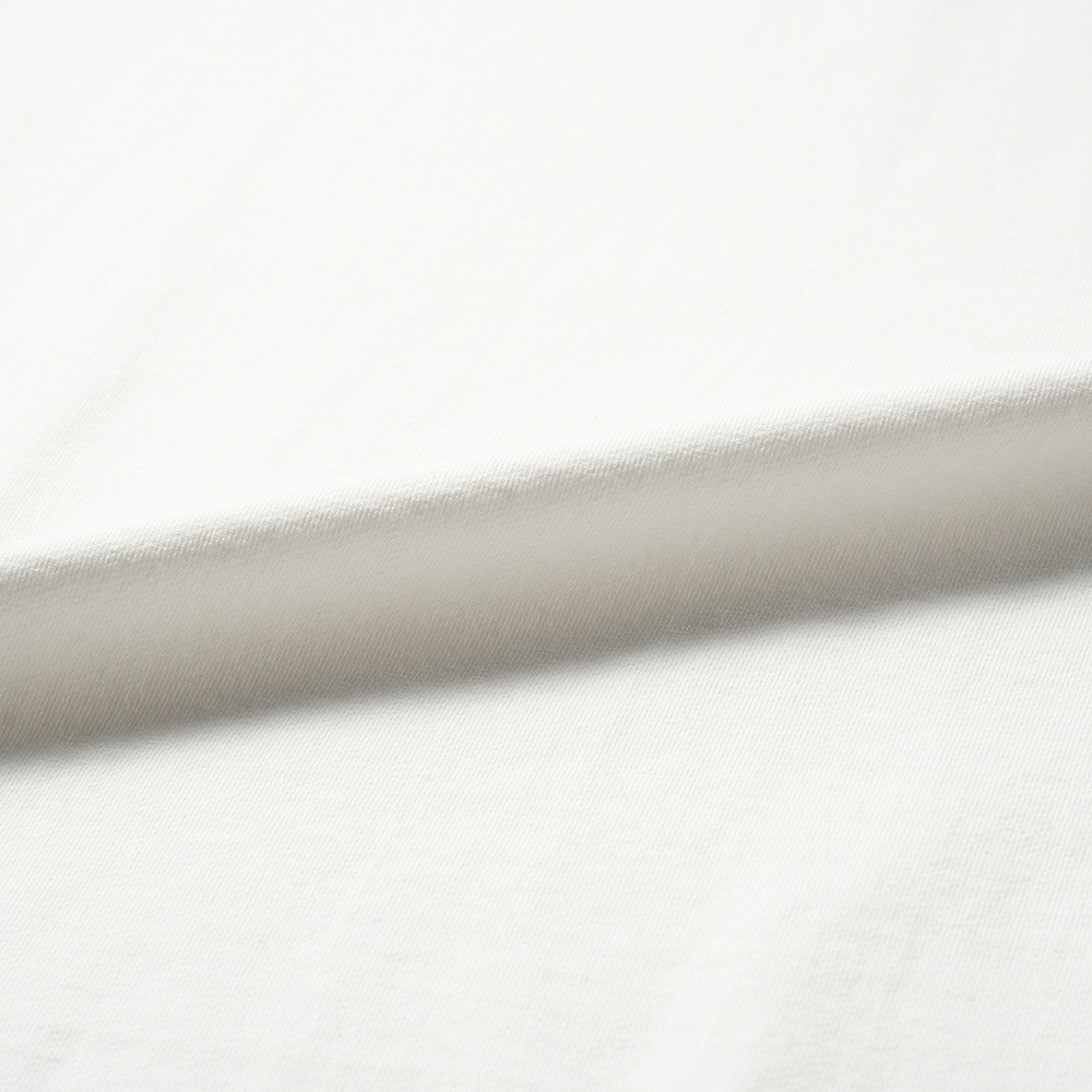 HOLLYWOOD RANCH MARKET ハリウッドランチマーケット Hエンブロイダリー ナローリブ ロングスリーブTシャツ 1006719 WHITE