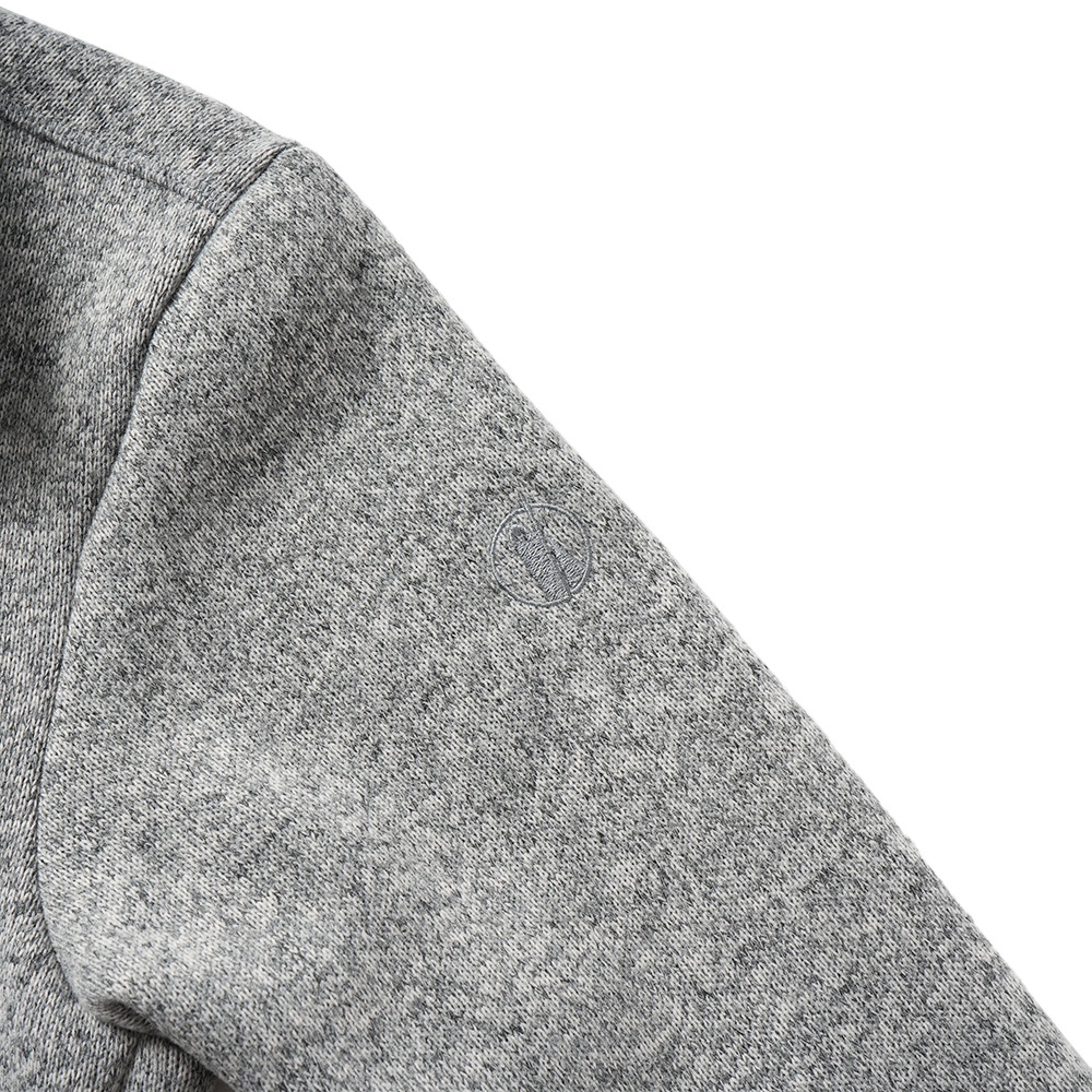POUTNIK THE URBAN TRAVELER BY TILAK ポートニック ティラック MONK ZIP SWEATER モンクジップセーター L.GRAY