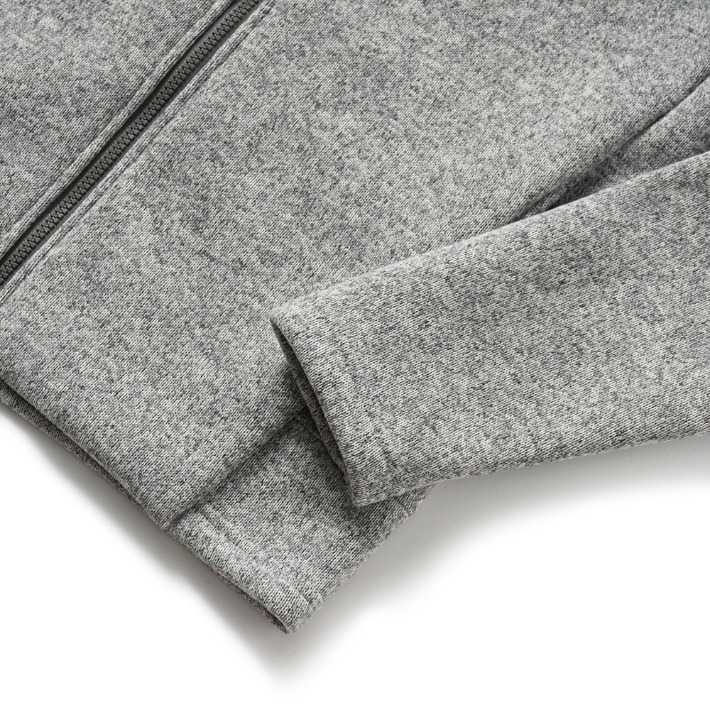 POUTNIK THE URBAN TRAVELER BY TILAK ポートニック ティラック MONK ZIP SWEATER モンクジップセーター L.GRAY