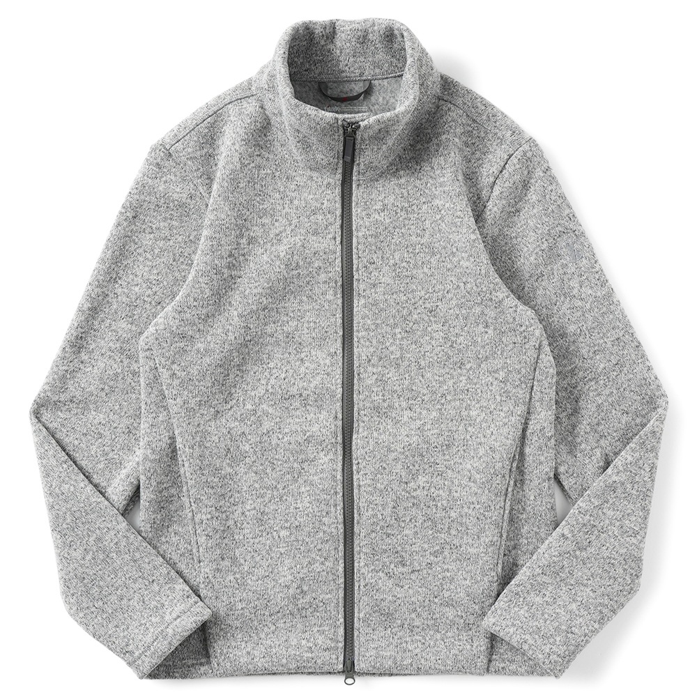 POUTNIK THE URBAN TRAVELER BY TILAK ポートニック ティラック MONK ZIP SWEATER モンクジップセーター L.GRAY
