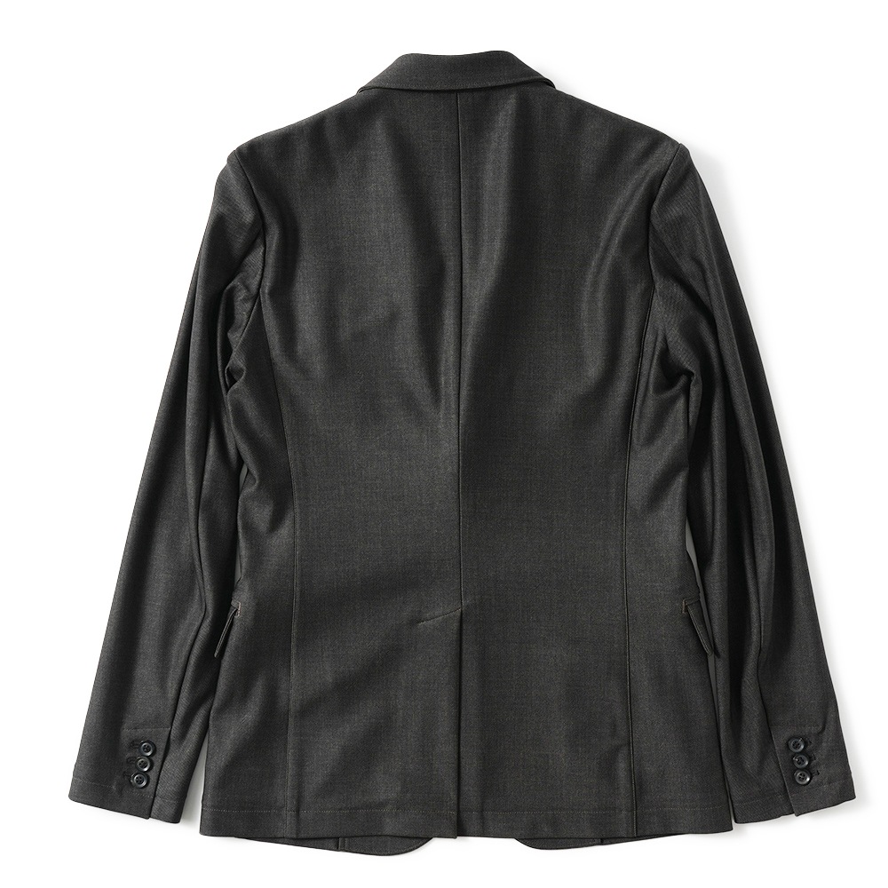 junhashimoto ジュンハシモト JERSEY JACKET -USO TWILL- ジャージジャケット 1032510004 D.KHAKI