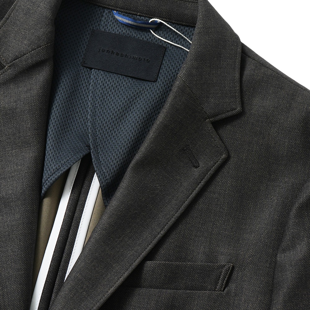 junhashimoto ジュンハシモト JERSEY JACKET -USO TWILL- ジャージジャケット 1032510004 D.KHAKI