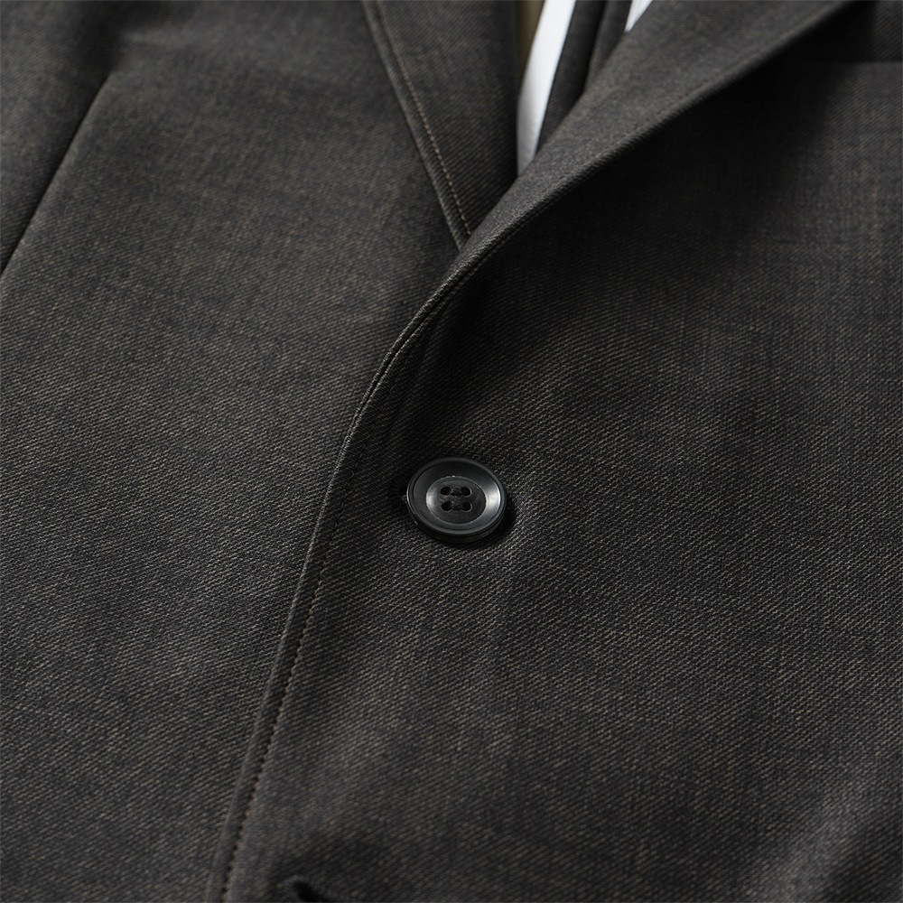 junhashimoto ジュンハシモト JERSEY JACKET -USO TWILL- ジャージジャケット 1032510004 D.KHAKI