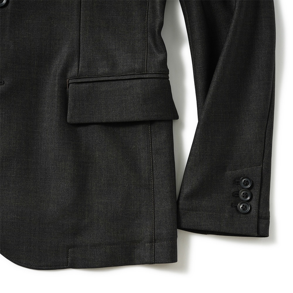 junhashimoto ジュンハシモト JERSEY JACKET -USO TWILL- ジャージジャケット 1032510004 D.KHAKI
