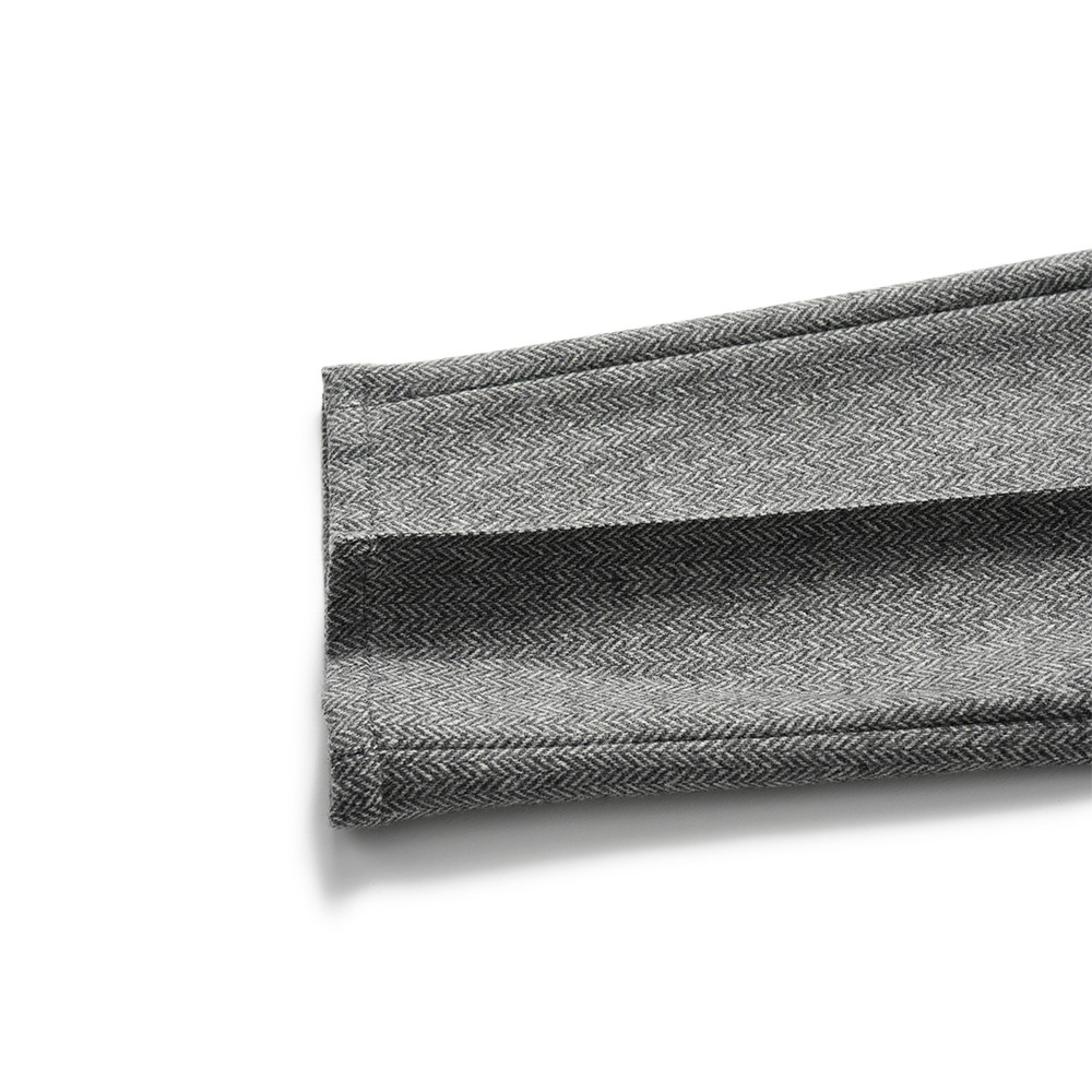 giab's ARCHIVIO ジャブスアルキヴィオ MASACCIO/M1 A26125 マサッチョ ウォッシャブルシルキーウール ドローコードパンツ H.GREY