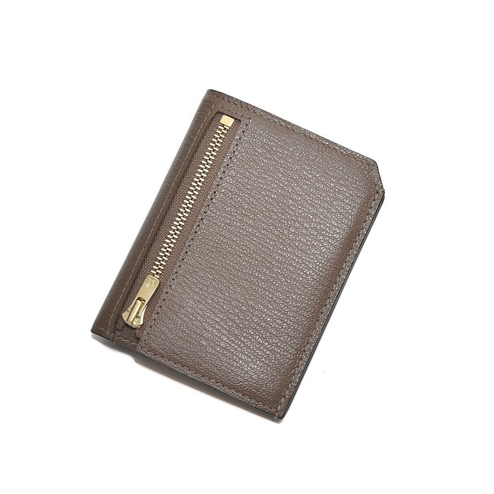 L'arcobaleno ラルコバレーノ スマートカードウォレット LA501GT GRAY×YELLOW