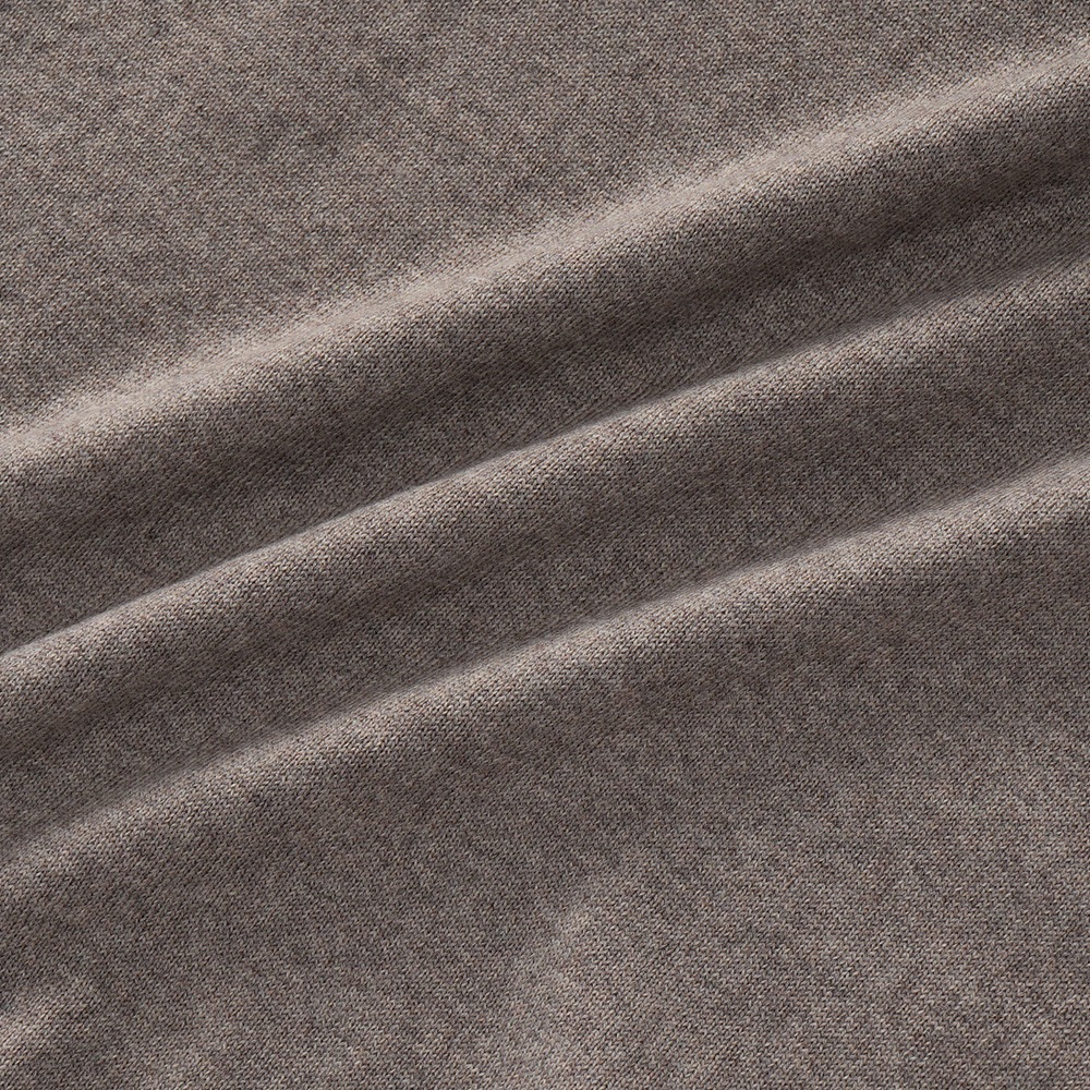 GRANSASSO グランサッソ メリノウール ニット モックネック ロングスリーブ 55108/14290 BEIGE