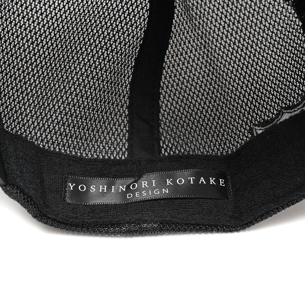 YOSHINORI KOTAKE DESIGN ヨシノリコタケデザイン キャップ YK3DPU-8 BLK/BLK