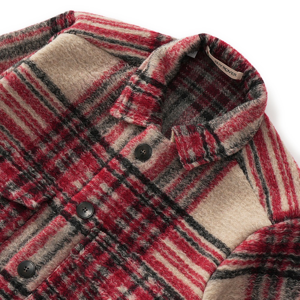 GUY ROVER ギローバー ポリエステル・ウール・アクリル ジャージ