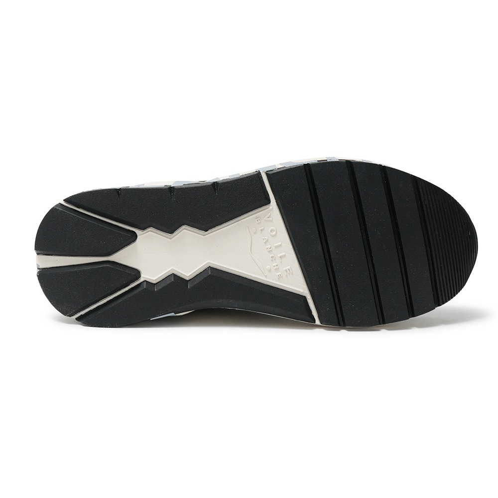 VOILE BLANCHE ボイルブランシェ CLUB01 スエード・ポリエステルメッシュ スニーカー 2019021/02 0A01 BLACK