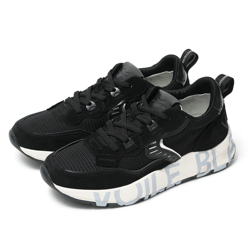 VOILE BLANCHE ボイルブランシェ CLUB01 スエード・ポリエステルメッシュ スニーカー 2019021/02 0A01 BLACK