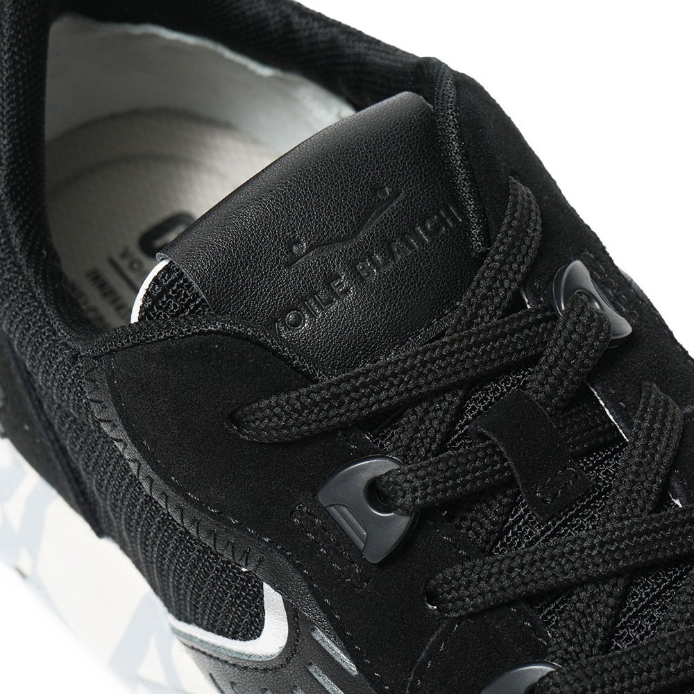 VOILE BLANCHE ボイルブランシェ CLUB01 スエード・ポリエステルメッシュ スニーカー 2019021/02 0A01 BLACK