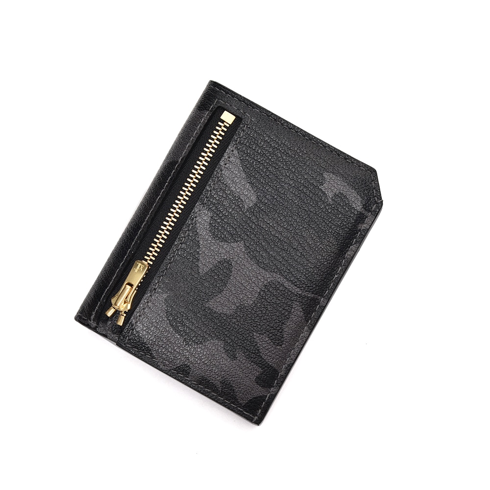 L'arcobaleno ラルコバレーノ スマートカードウォレット LA501GTCAMO BLACK