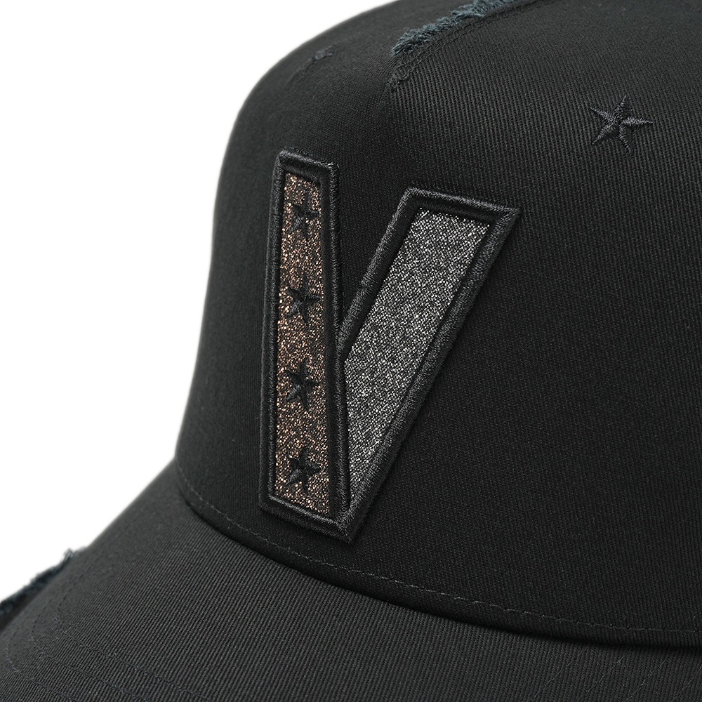 YOSHINORI KOTAKE DESIGN ヨシノリコタケデザイン キャップ YK3DE-VSTAR-ND BLK/BLK