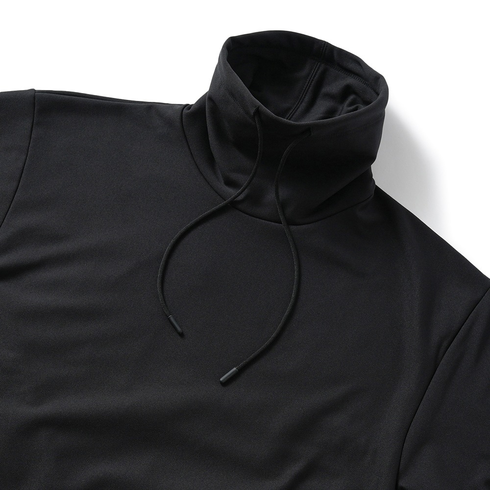 junhashimoto ジュンハシモト TUCK LOOSE NECK タックルーズネック 1102420008 BLACK