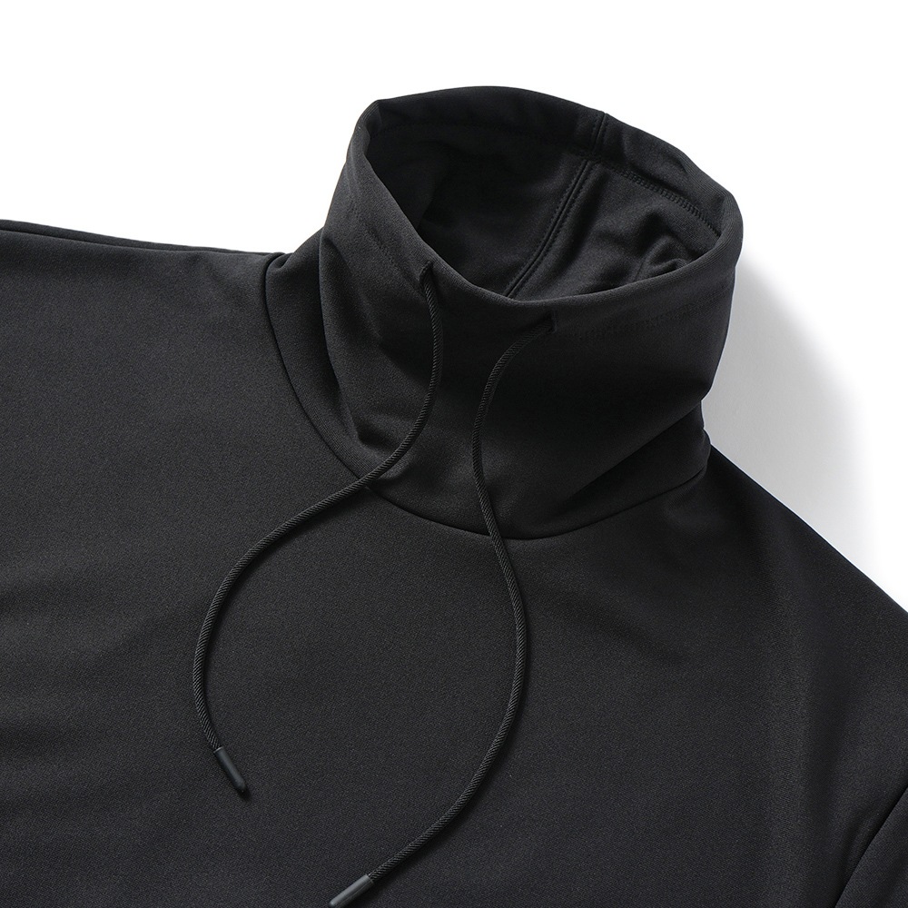junhashimoto ジュンハシモト TUCK LOOSE NECK タックルーズネック 1102420008 BLACK