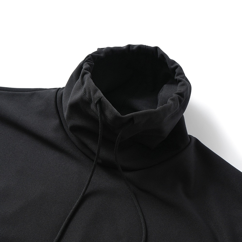 junhashimoto ジュンハシモト TUCK LOOSE NECK タックルーズネック 1102420008 BLACK