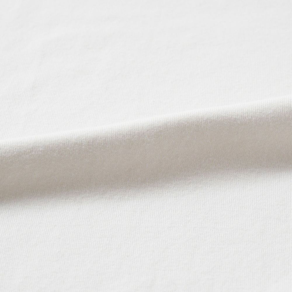 GICIPI ジチピ 2513A FRAGORA Cotone Soft フラーゴラ クルーネック ジャストフィット ニットソー Bianco