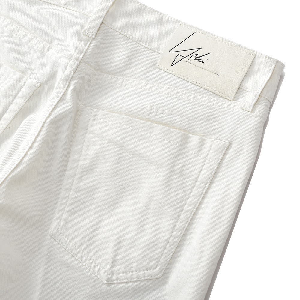 YCHAI イカイ PANATELA パナテラ ワンウォッシュ ホワイト スキニー ストレッチデニム パンツ YPU001/1DS0001AJ WHITE