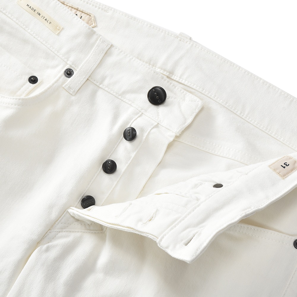 YCHAI イカイ PANATELA パナテラ ワンウォッシュ ホワイト スキニー ストレッチデニム パンツ YPU001/1DS0001AJ WHITE