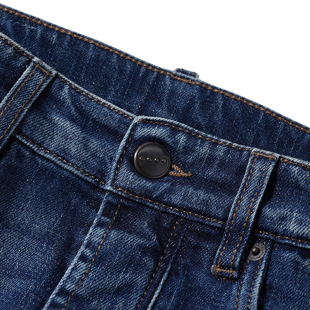 YCHAI イカイ PANATELA パナテラ ウォッシュド ブルー ダメージ スキニー ストレッチデニム パンツ YPU001/2DS0001CX BLUE