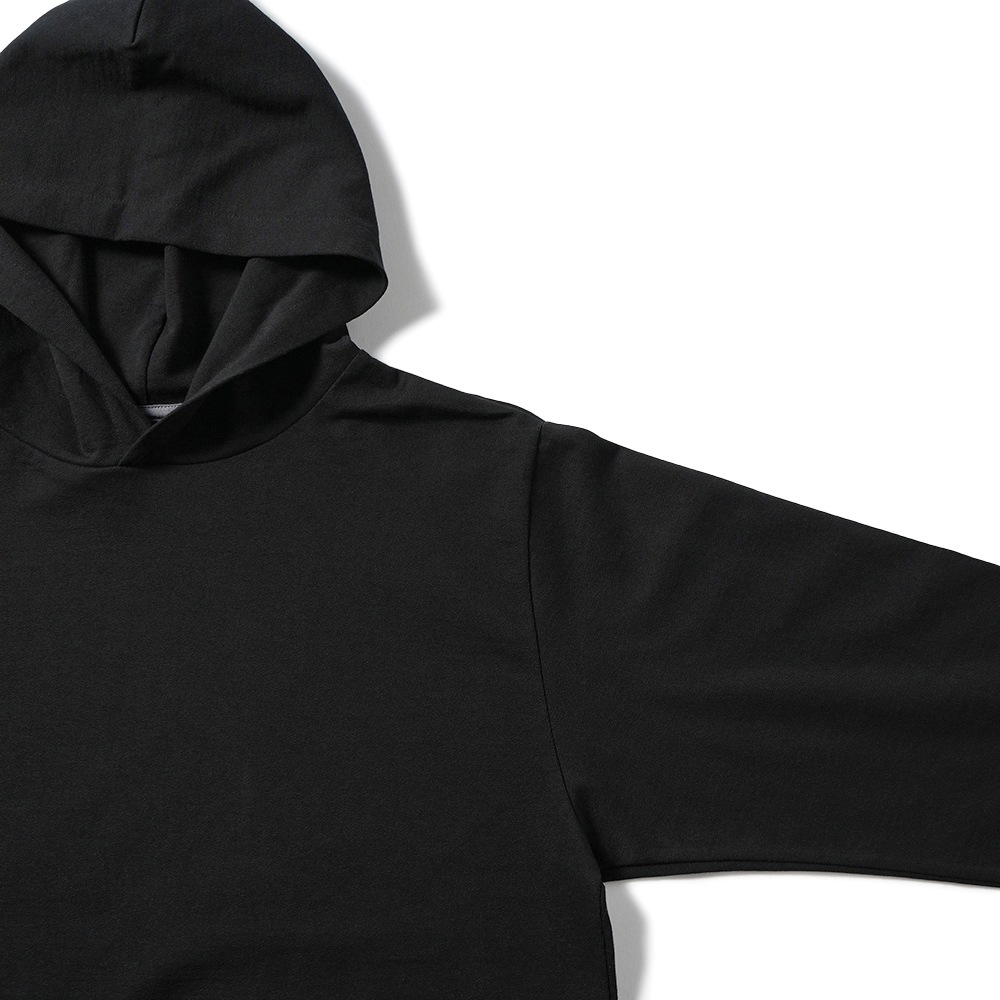 HOLLYWOOD RANCH MARKET ハリウッドランチマーケット Hエンブロイダリー ナローリブパーカ 1006720 BLACK