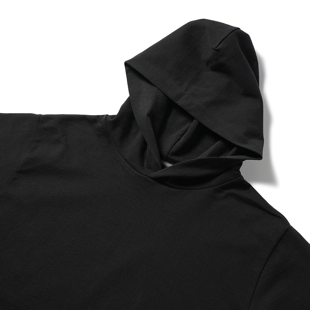 HOLLYWOOD RANCH MARKET ハリウッドランチマーケット Hエンブロイダリー ナローリブパーカ 1006720 BLACK