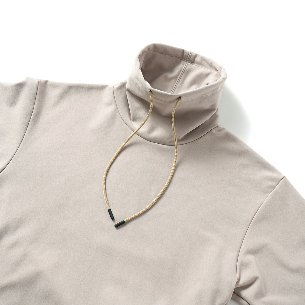 junhashimoto ジュンハシモト TUCK LOOSE NECK タックルーズネック 1102420008 BEIGE