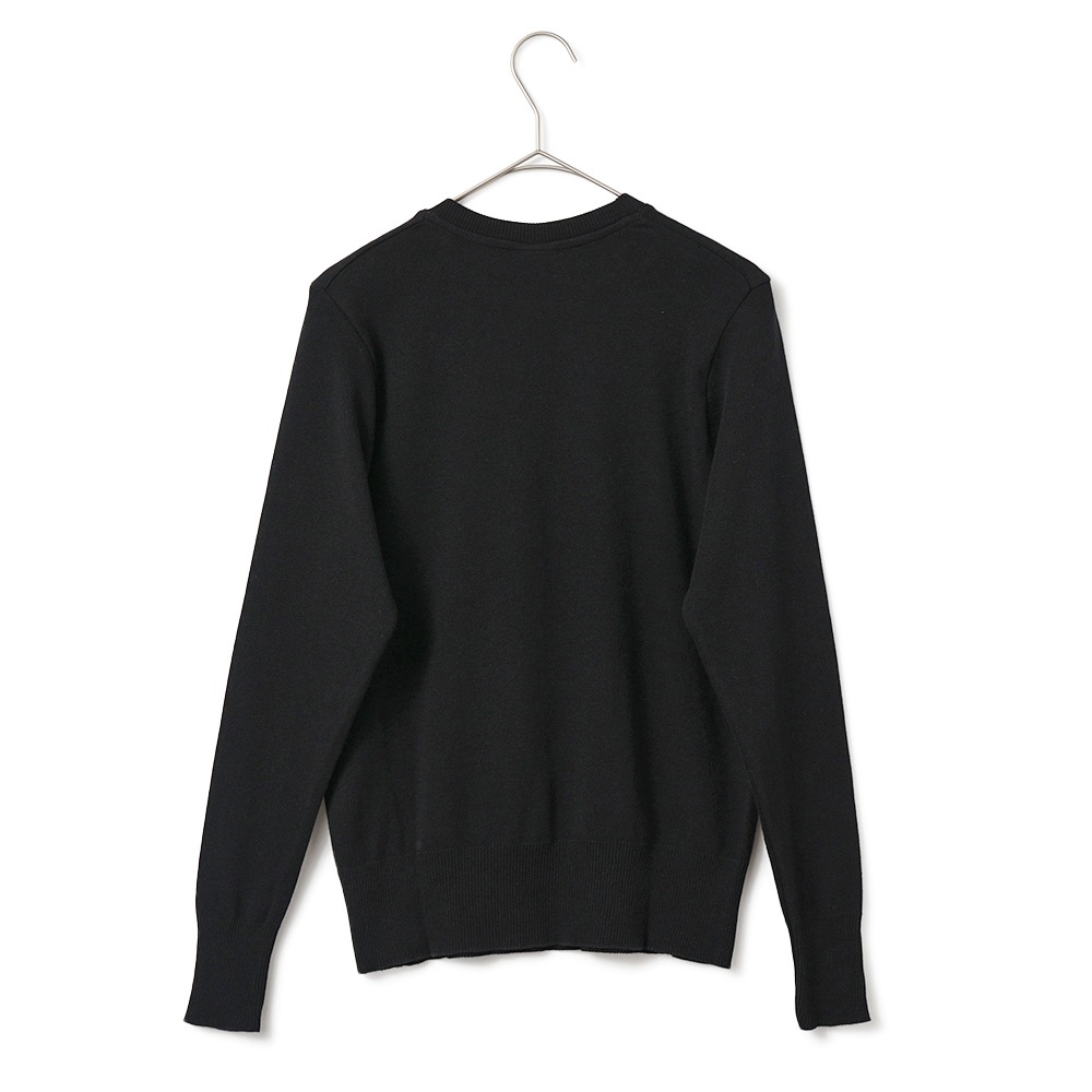 GICIPI ジチピ 2513A FRAGORA Cotone Soft フラーゴラ クルーネック ジャストフィット ニットソー Nero