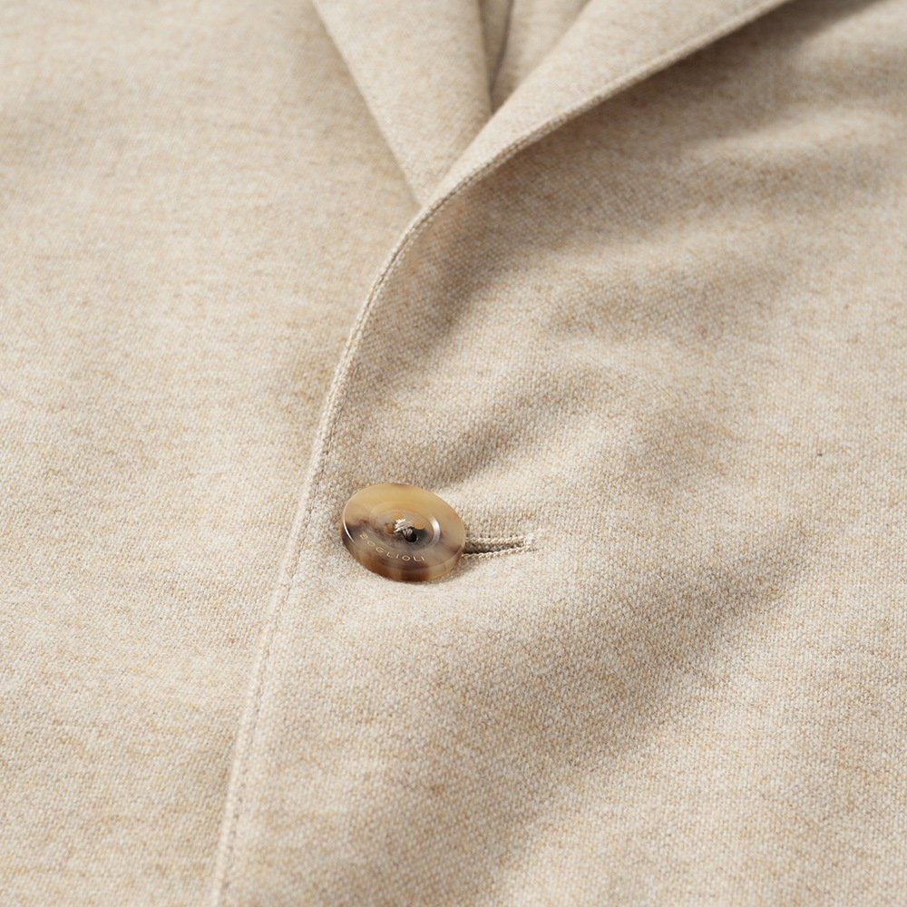 BOGLIOLI ボリオリ EMPTY JACKET ストレッチウール  2B ジャケット 91302I/FB5108 BEIGE