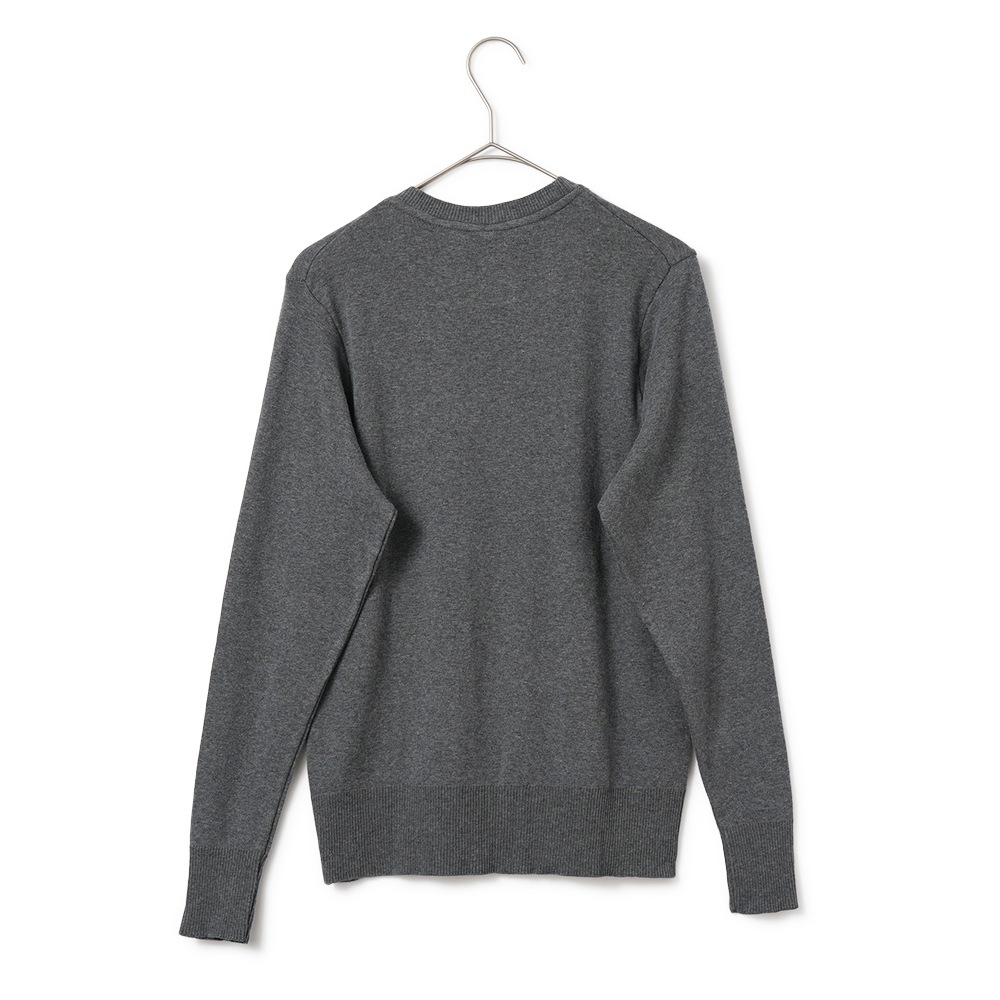 GICIPI ジチピ 2513A FRAGORA Cotone Soft フラーゴラ クルーネック ジャストフィット ニットソー Carbone