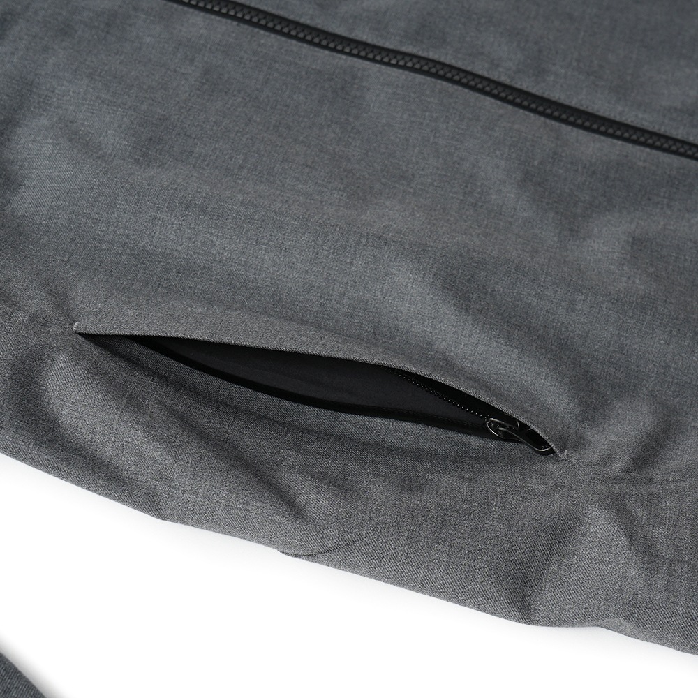 SEASE シーズ SUMMER BALMA OJ068/TN701 サマーバルマ ウール 3レイヤー シェルジャケット N21 STEEL GREY