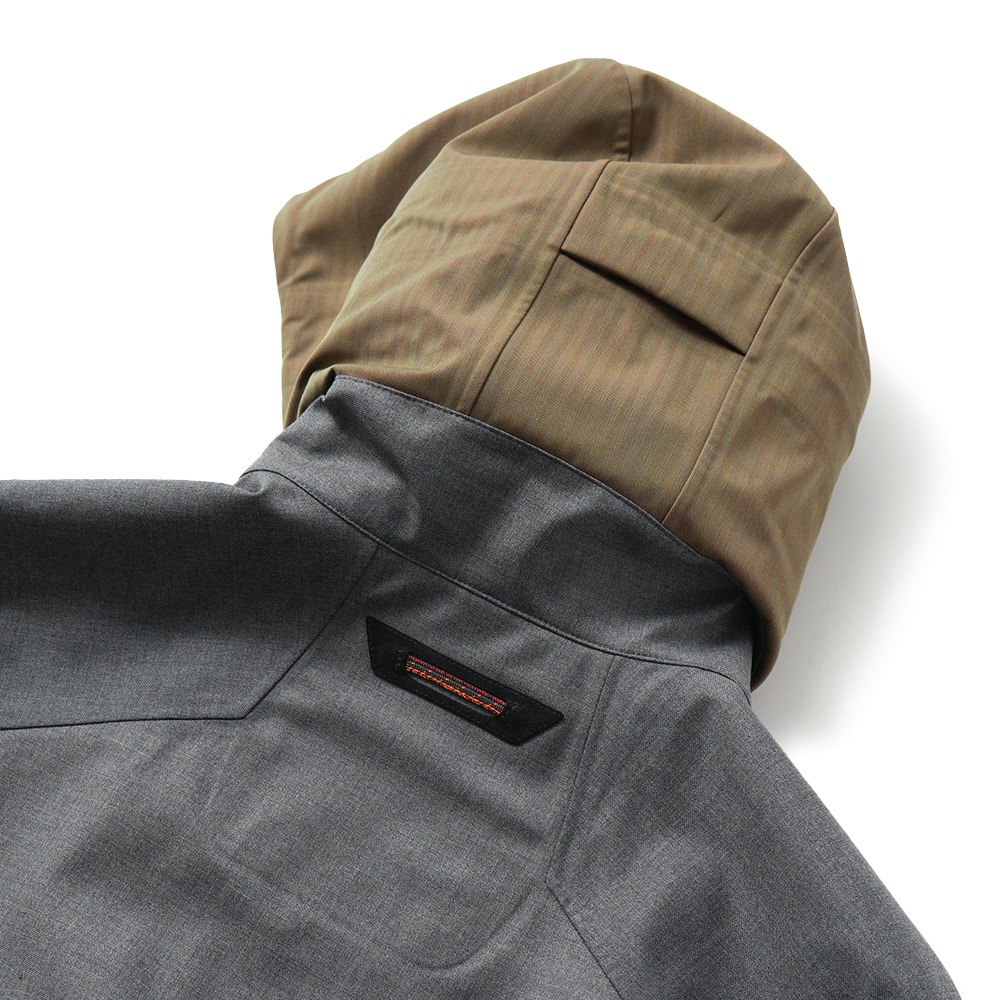 SEASE シーズ SUMMER BALMA OJ068/TN701 サマーバルマ ウール 3レイヤー シェルジャケット N21 STEEL GREY