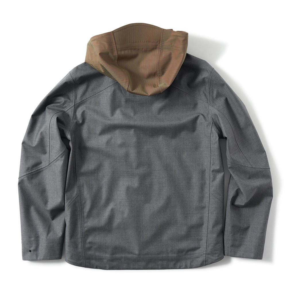 SEASE シーズ SUMMER BALMA OJ068/TN701 サマーバルマ ウール 3レイヤー シェルジャケット N21 STEEL GREY