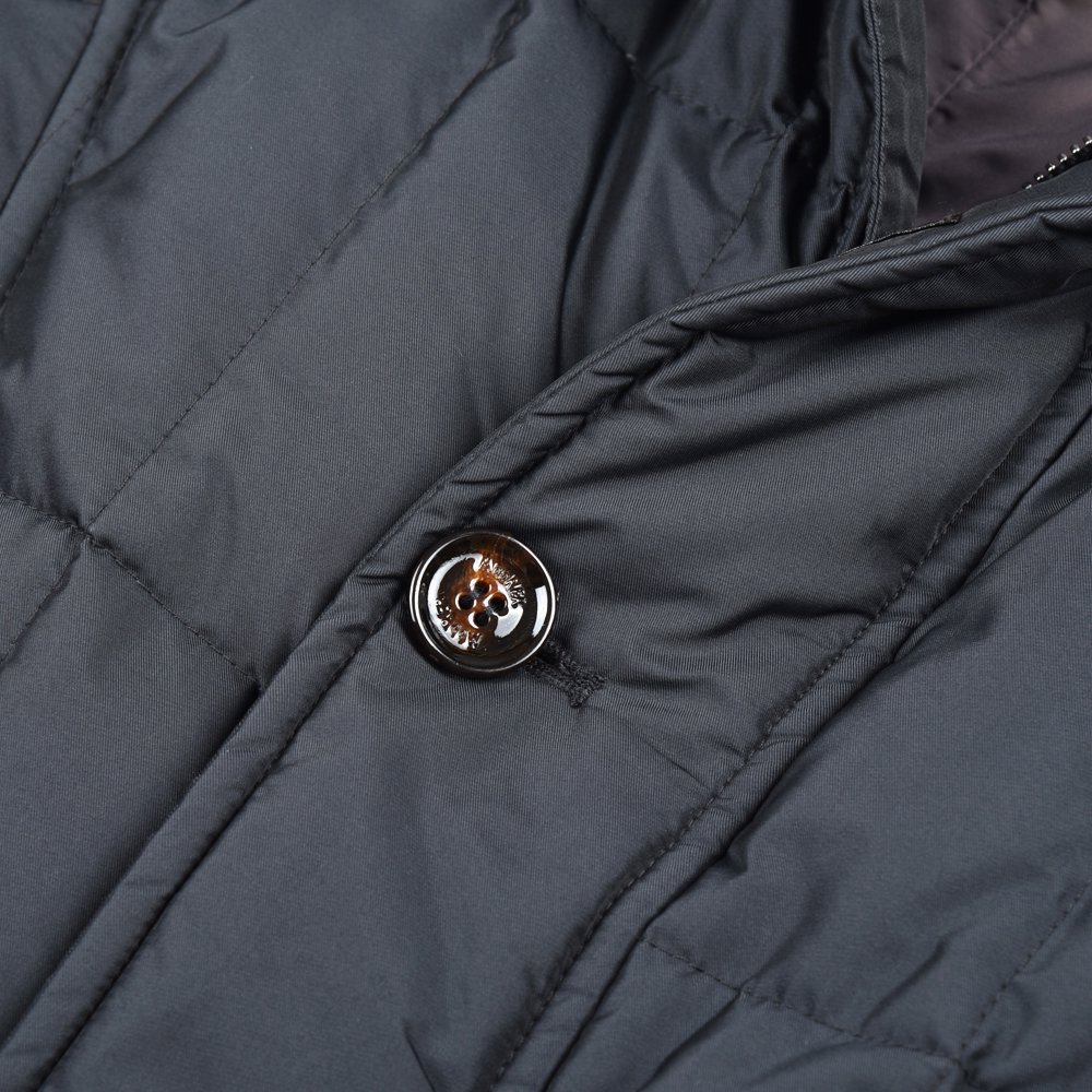 MOORER ムーレー VALENTE-KM2 ポリエステル ラビットファー ダウンコート