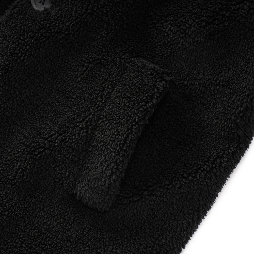 HERNO ヘルノ エコファー チェスターコート CA000162U-12536 BLACK