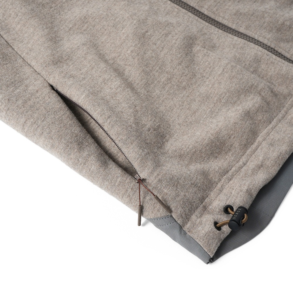 SEASE シーズ PADDED EXPLORER VEST OV034/TJ109 中綿 エクスプローラー ベスト N41 OYSTER