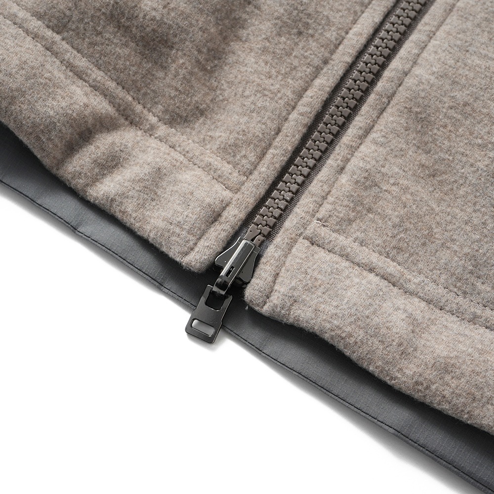 SEASE シーズ PADDED EXPLORER VEST OV034/TJ109 中綿 エクスプローラー ベスト N41 OYSTER