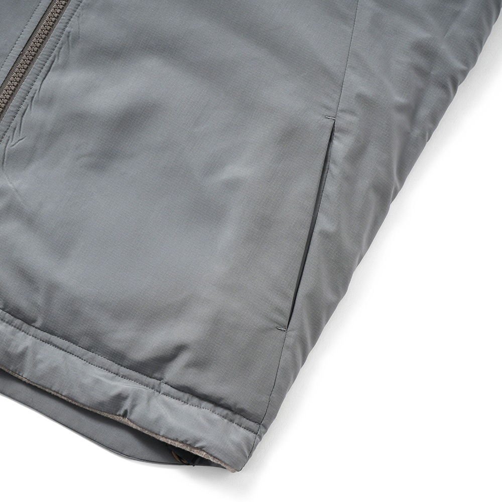 SEASE シーズ PADDED EXPLORER VEST OV034/TJ109 中綿 エクスプローラー ベスト N41 OYSTER