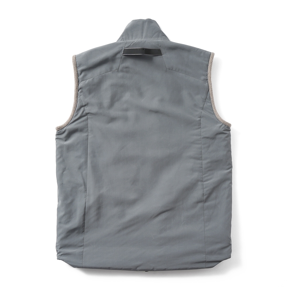 SEASE シーズ PADDED EXPLORER VEST OV034/TJ109 中綿 エクスプローラー ベスト N41 OYSTER