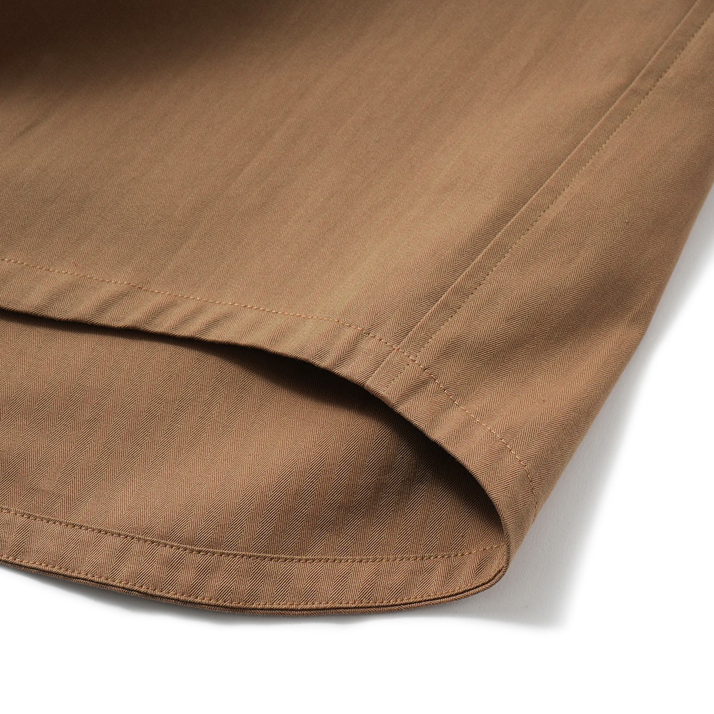 SEASE シーズ CAMICIA GENERALE JJ043/TN363 コットン ソラーロ ヘリンボーン オーバーシャツ R11 IRIDESCENT DESERT