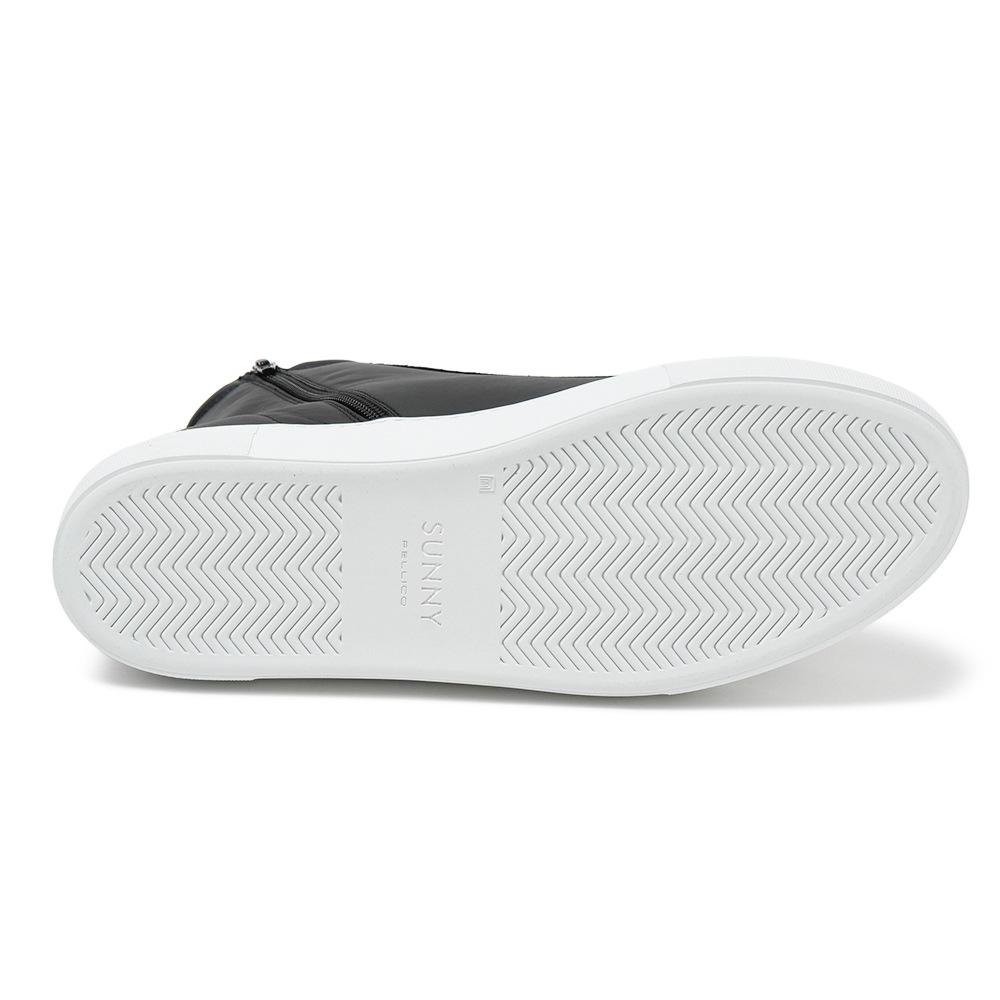 PELLICO SUNNY ペリーコサニー GIOIA M029 LOTUS 3.5cm スムースレザー ハイカットシューズ BLACK