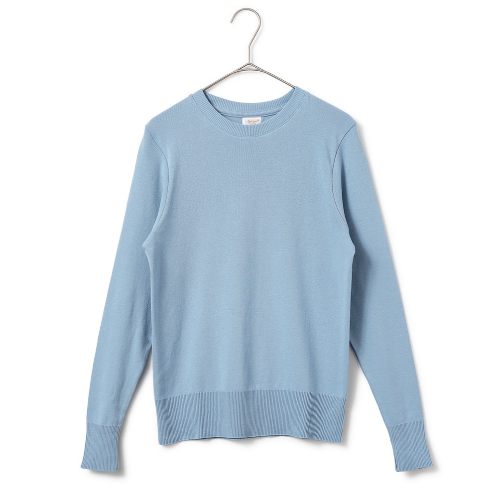 GICIPI ジチピ 2513A FRAGORA Cotone Soft フラーゴラ クルーネック ジャストフィット ニットソー Lazio