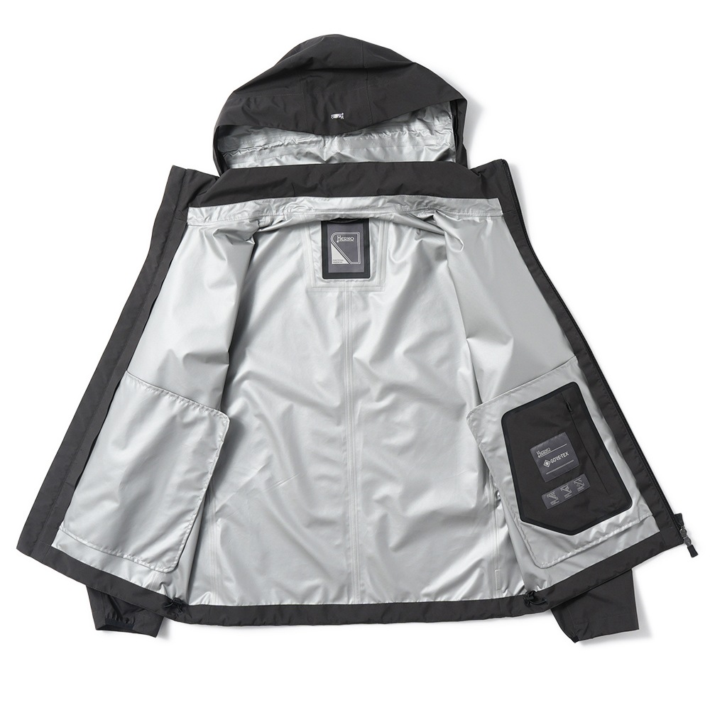 HERNO ヘルノ FUNCTIONAL WARDROBE GORE-TEX 2レイヤー デタッチャブルフード ブルゾン GI000458U-11124 BROWN