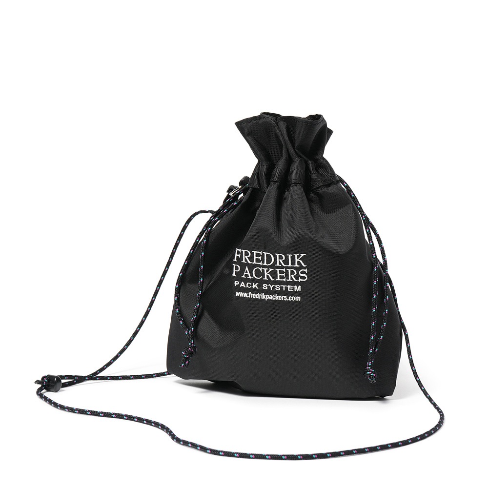 FREDRIK PACKERS フレドリックパッカーズ 210D PINION POUCH ピニオン ポーチ BLACK