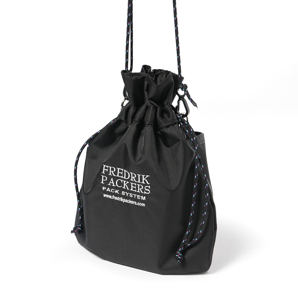 FREDRIK PACKERS フレドリックパッカーズ 210D PINION POUCH ピニオン ポーチ BLACK